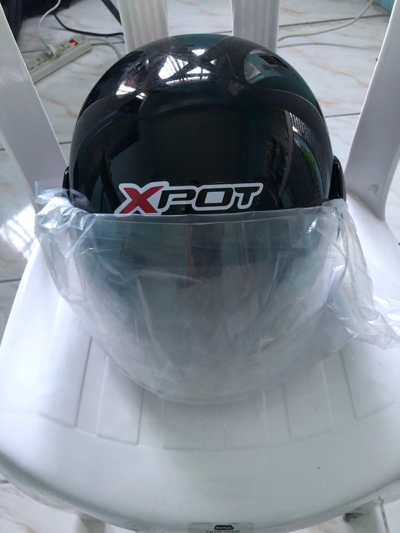 XPOT Half face helmet Motorbikes Motorbike Parts Accessories