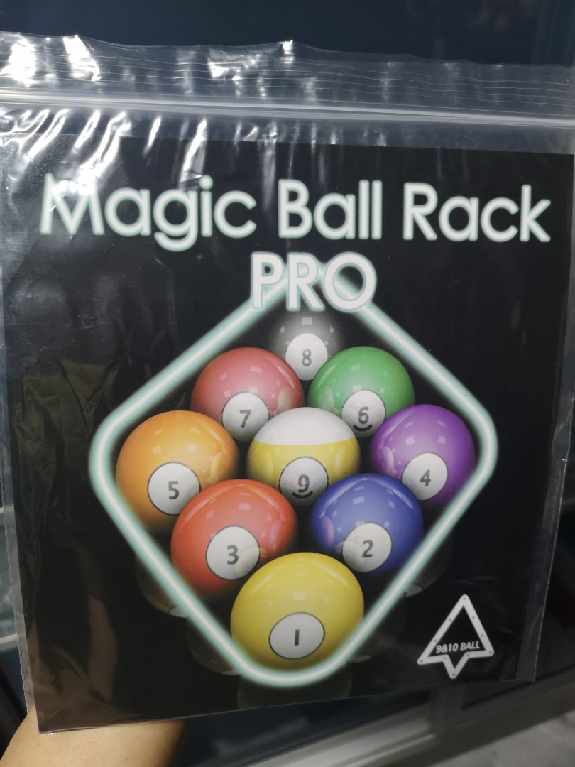 magic rack billiards on 9 Ball Pool Magic Rack Sports Sports Games Equipment On Carousell