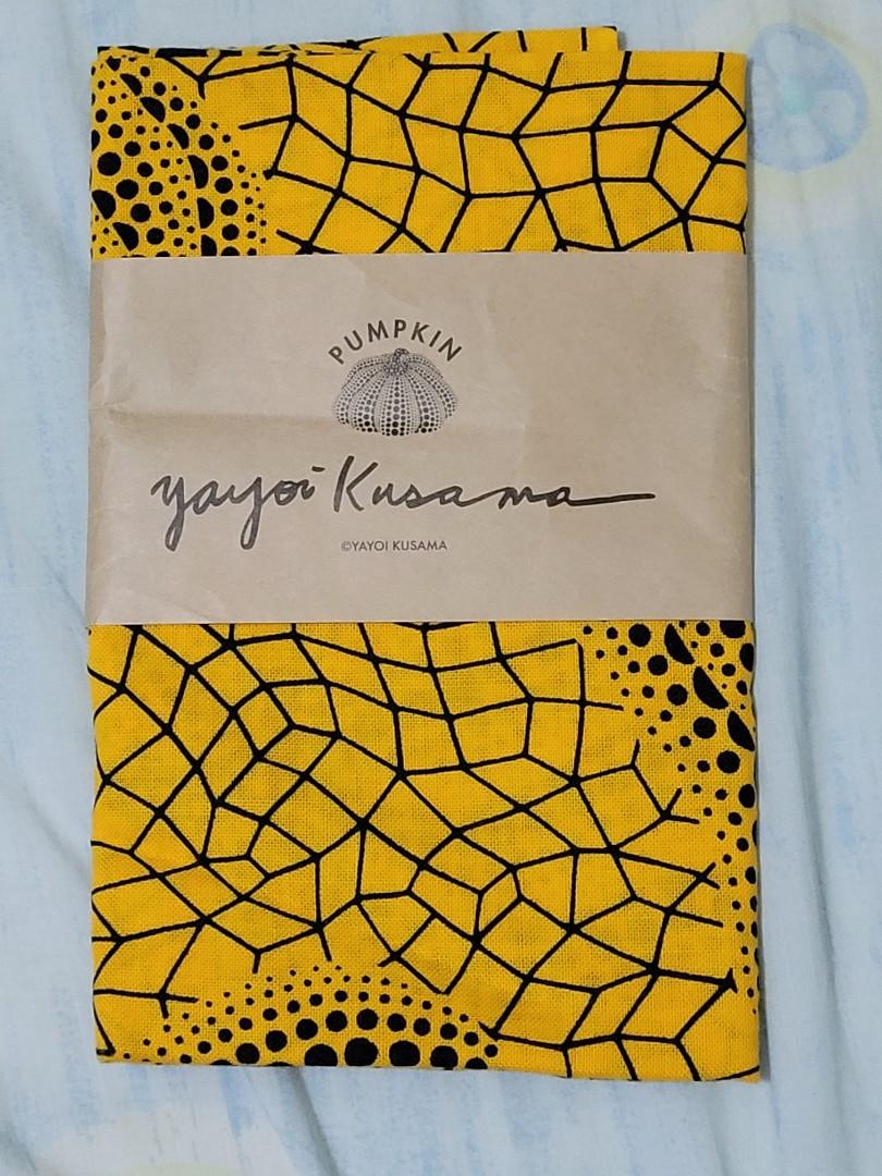 草間彌生黃色南瓜布a Piece Of Yellow Cloth With Pumpkin Patterns By Yayoi Kusama 手作 自家設計 其他 Carousell