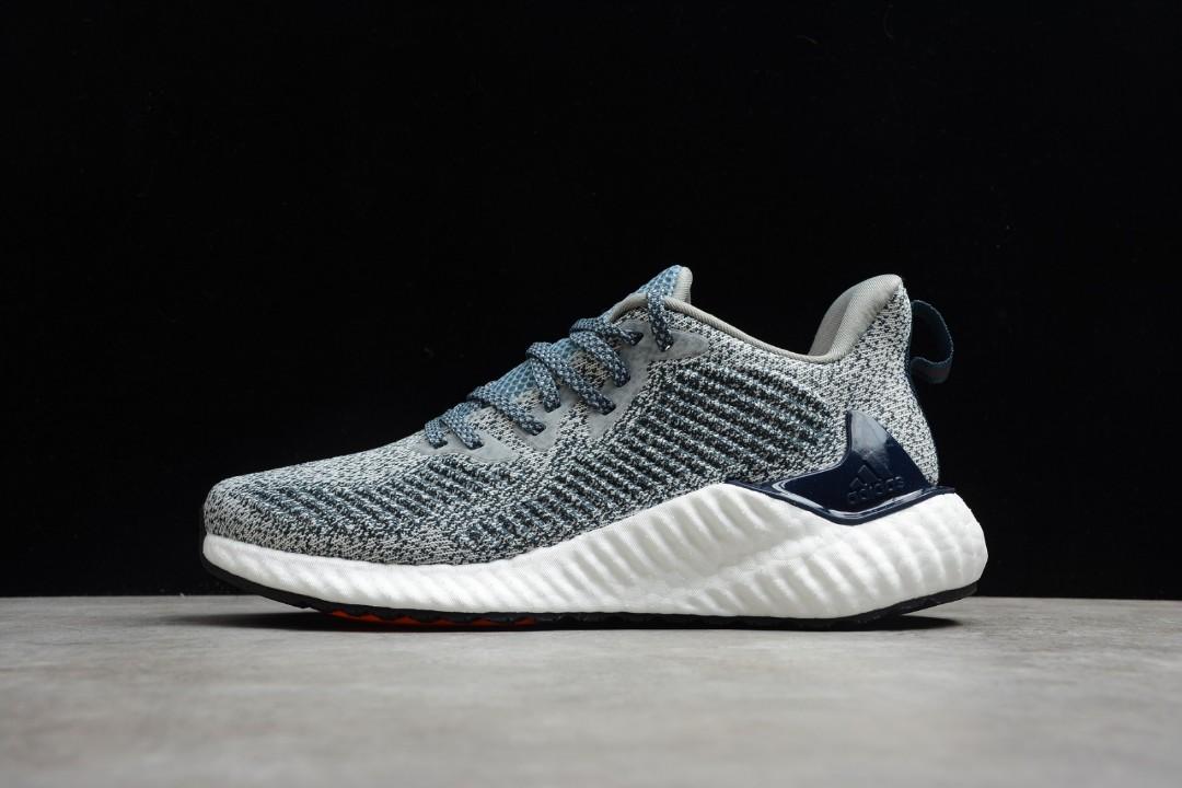 Adidas Alphaboost Grey, Men's Fashion, Footwear, Sneakers on Carousell