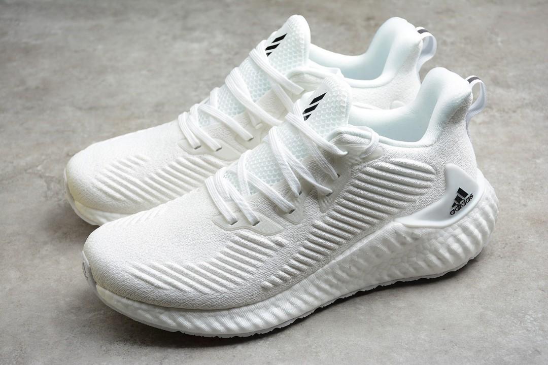 white adidas alphaboost