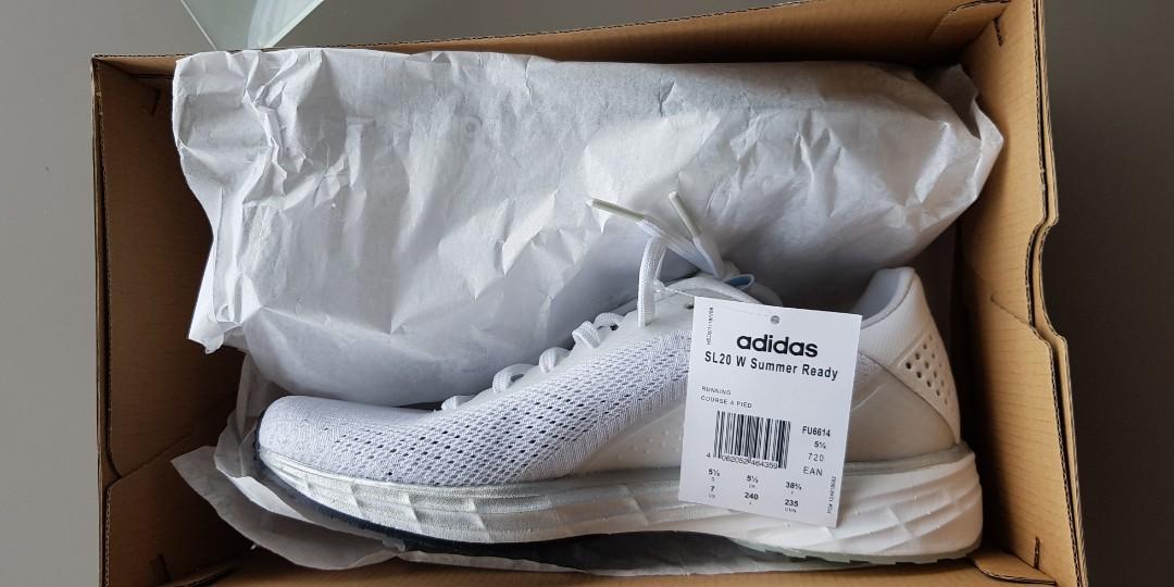 Adidas RUNNING SL20 SUMMER.RDY Women Shoes Size UK 5.5, Women's Fashion,  Footwear, Sneakers on Carousell