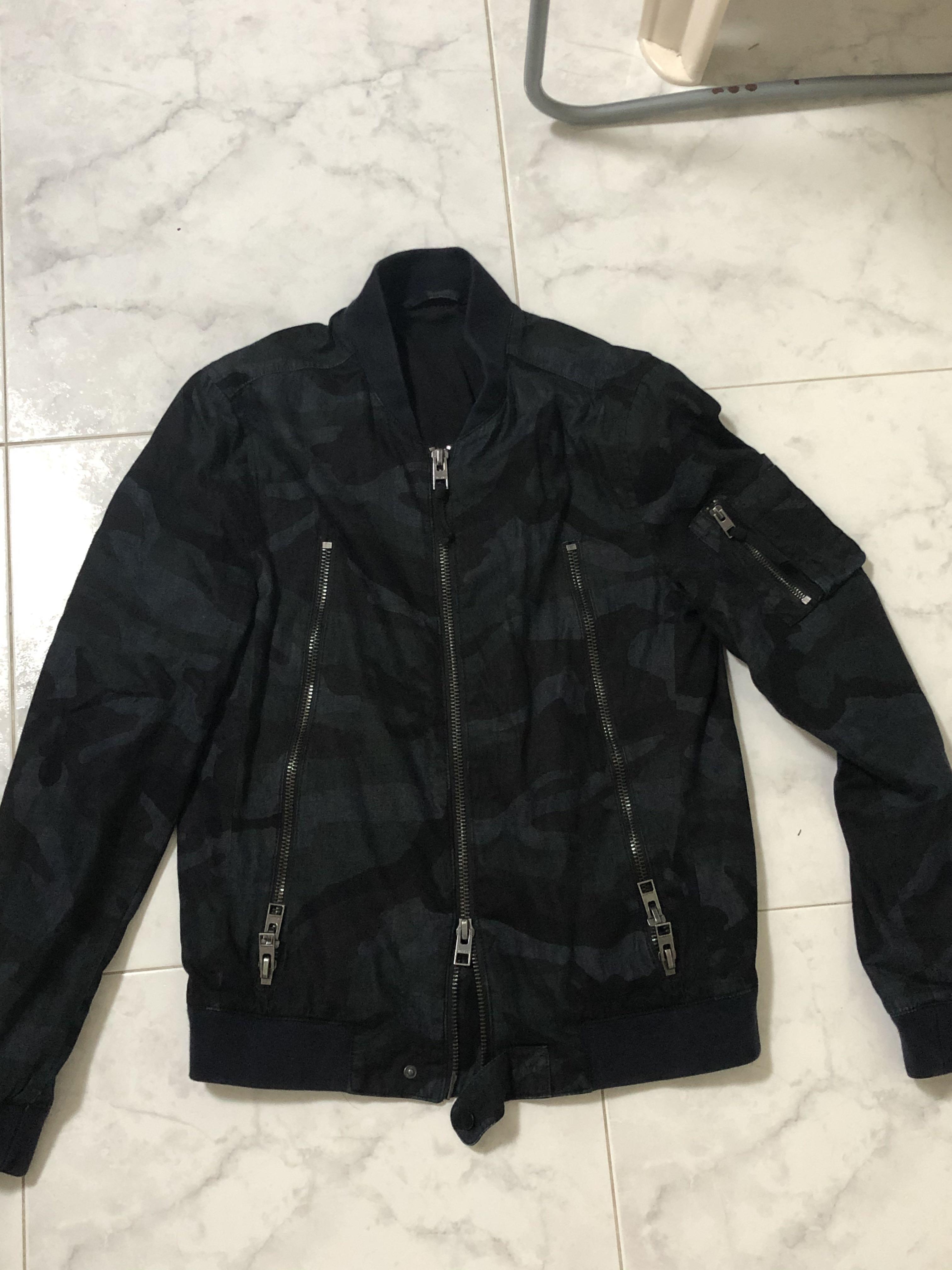 Allsaints cale bomber jacket