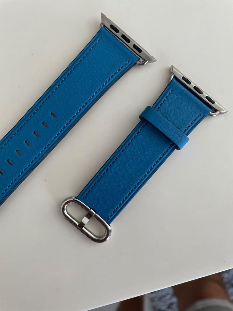Apple watch cheap leather classic buckle