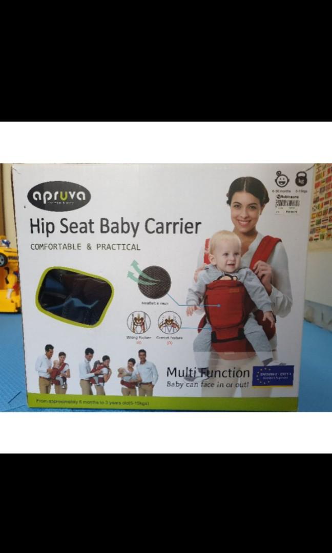 Apruva hip store seat carrier