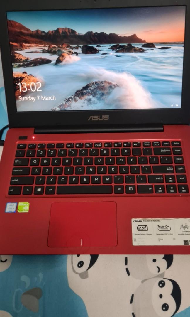 Asus A456U Red Upgrade i5 RAM 12GB Nvidia GeForce G930M Mid Range