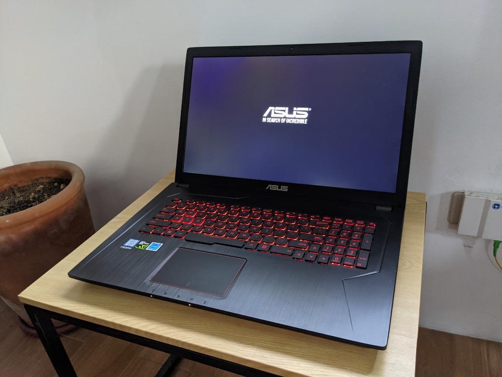 Asus FX753V 17 inch Core i7 12GB 1TB 128SSD Nvidia GTX1050Ti 4GB ...