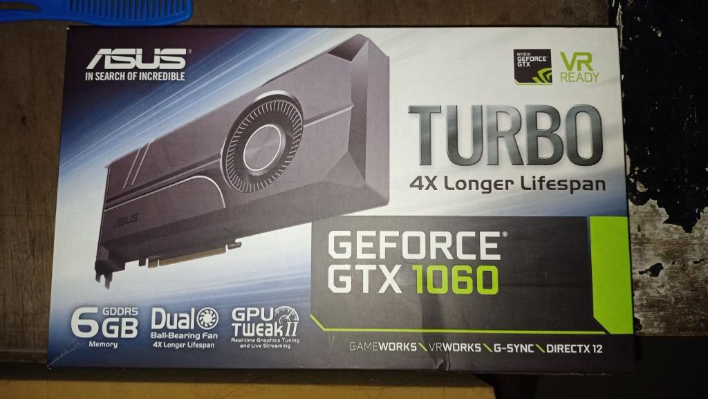 Asus GTX 1060 Turbo 6gb Computers Tech Parts Accessories