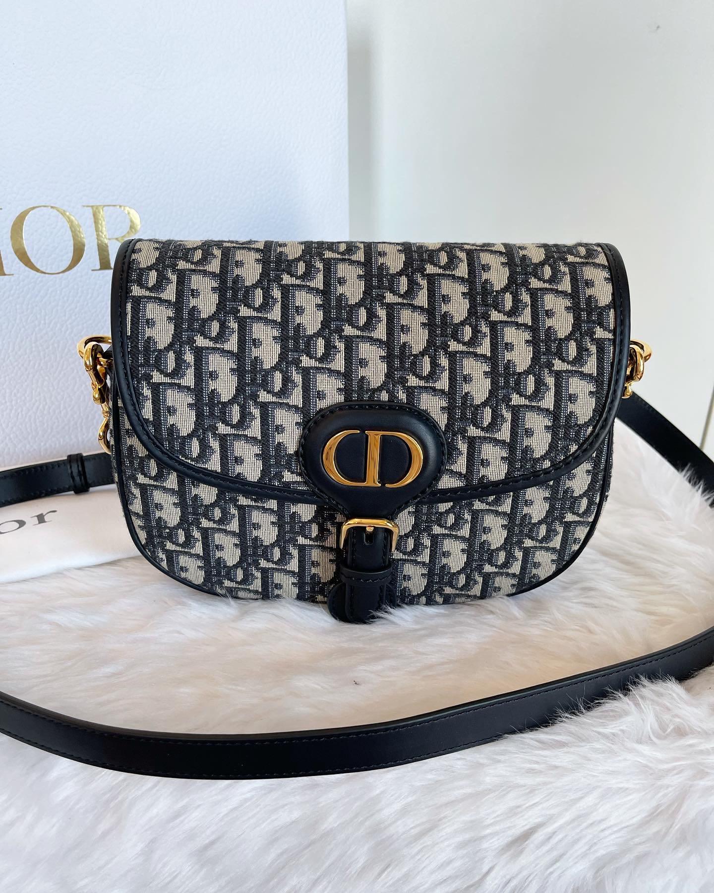 Dior bobby bag blue oblique 2021, Luxury, Bags & Wallets on Carousell