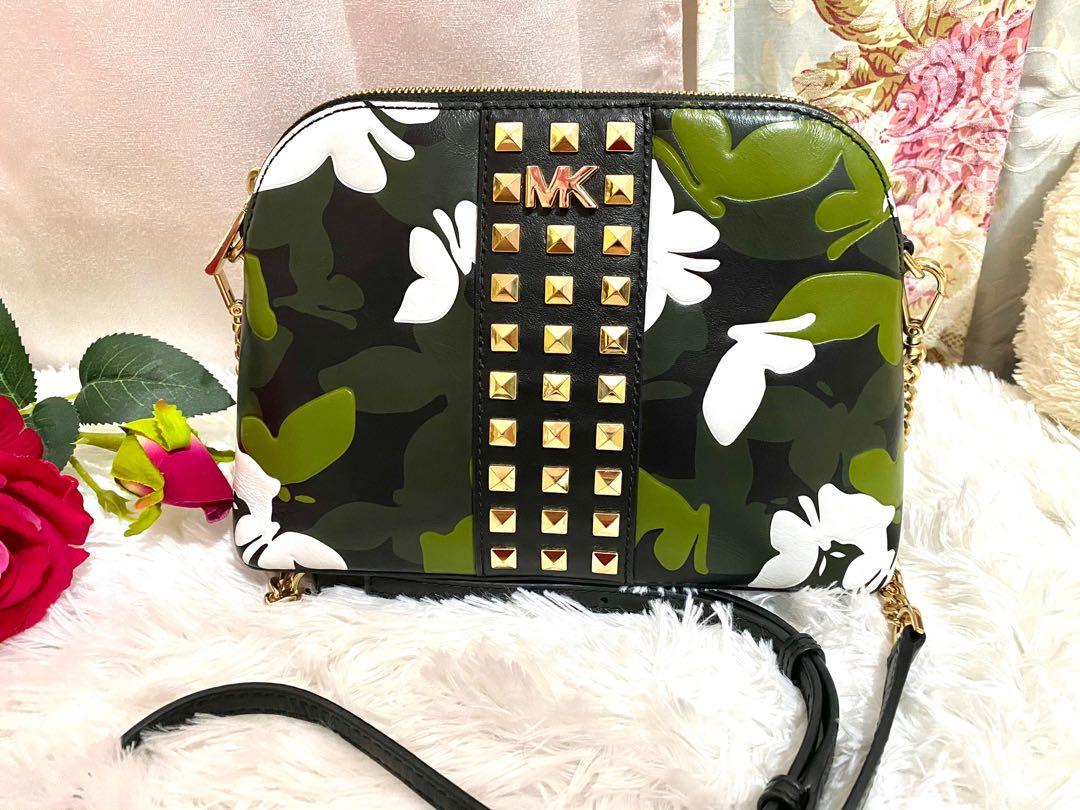 Authentic MK Camou Butterfly Crossbody Bag Luxury Bags Wallets on Carousell