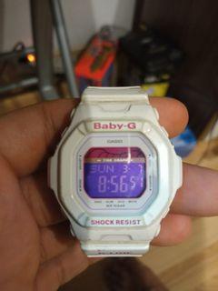 baby G G-lide original warna putih BLX 5600