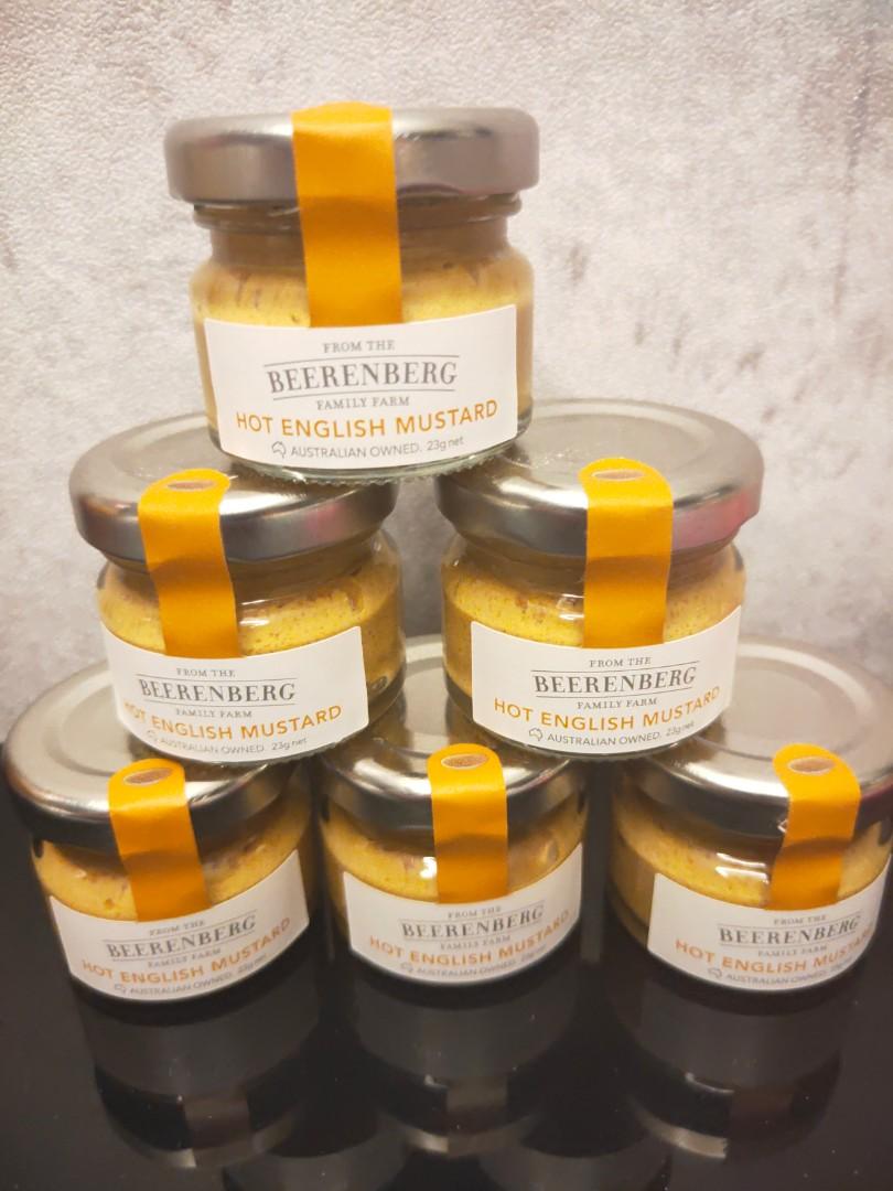 Beerenberg Hot English Mustard, Food & Drinks, Local Eats on Carousell