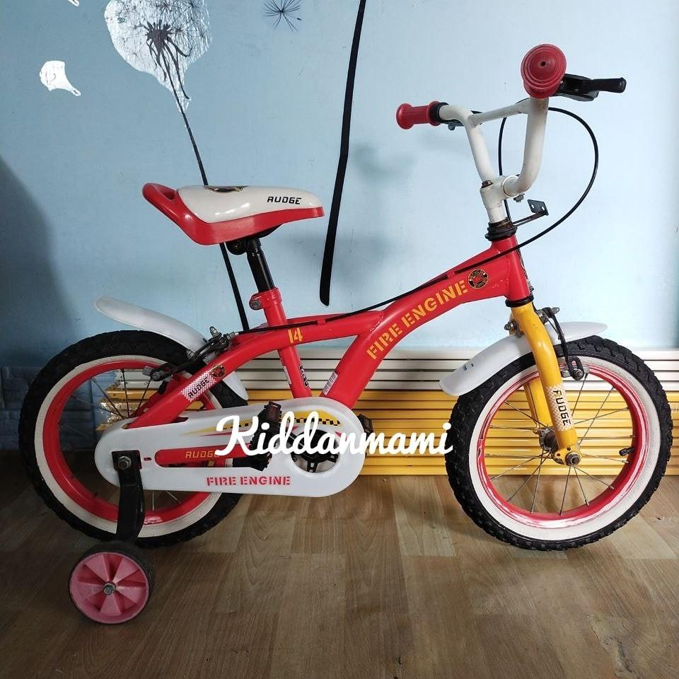 Fire engine cheap bike 14