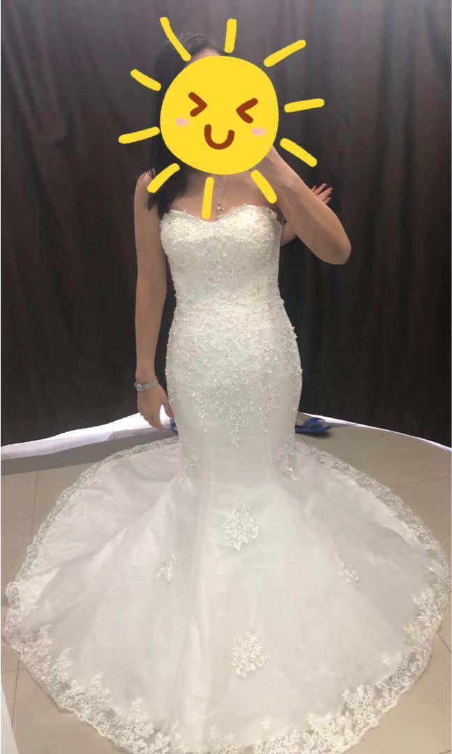 Brand New Wedding Gown, Women's Fashion, Dresses & Sets, Evening