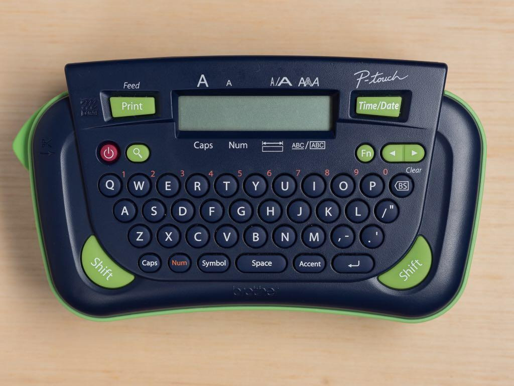 Brother PT-80 P-Touch Electronic Labeling System, Computers ...