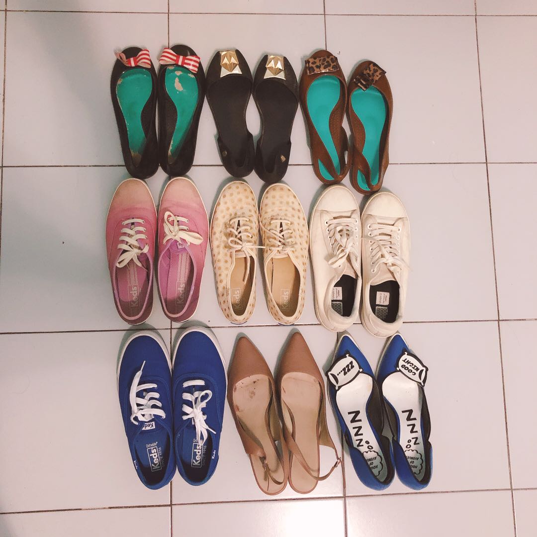 Clearance Keds Melissa Oka B Flats and Sneakers Size 7 7.5 UK38.5
