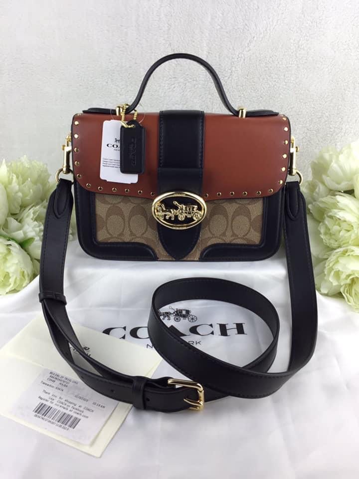 Coach Top Handle, Women's Fashion, Bags & Wallets, Purses