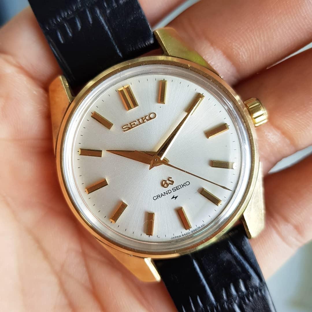 Collector Grade - Grand Seiko Cap Gold 4420-9990, Men's Fashion, Watches &  Accessories, Jewelry on Carousell