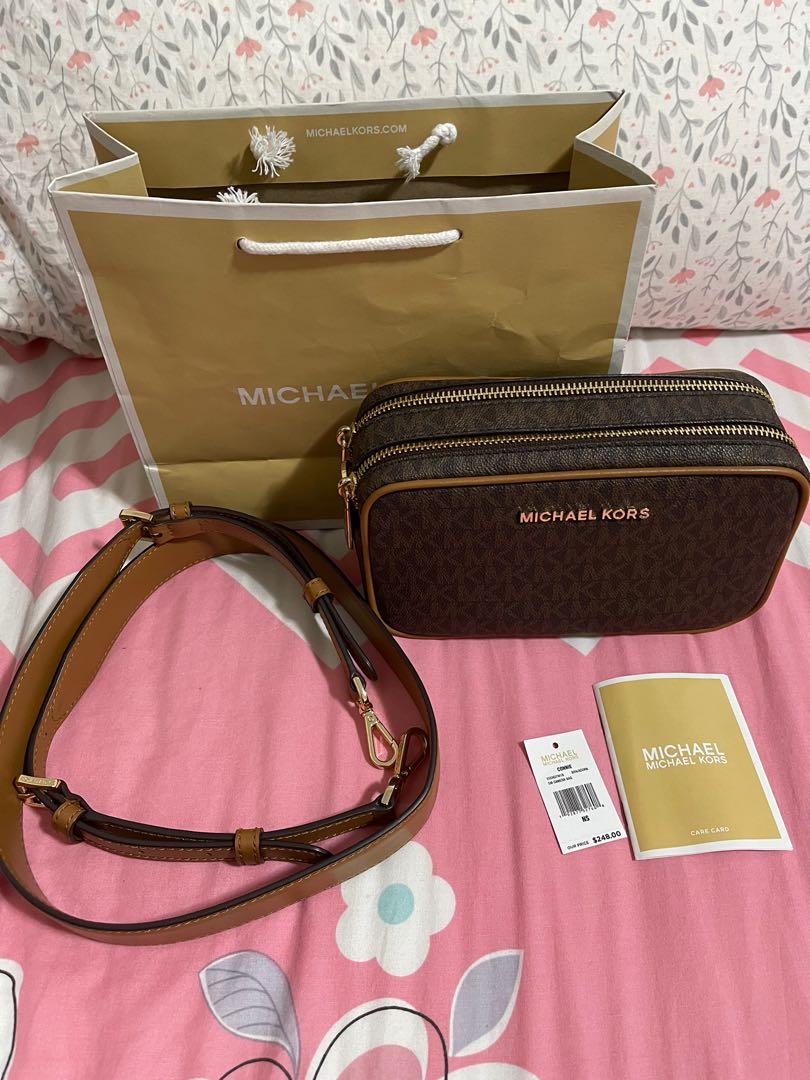 Michael kors connie small camera bag clearance
