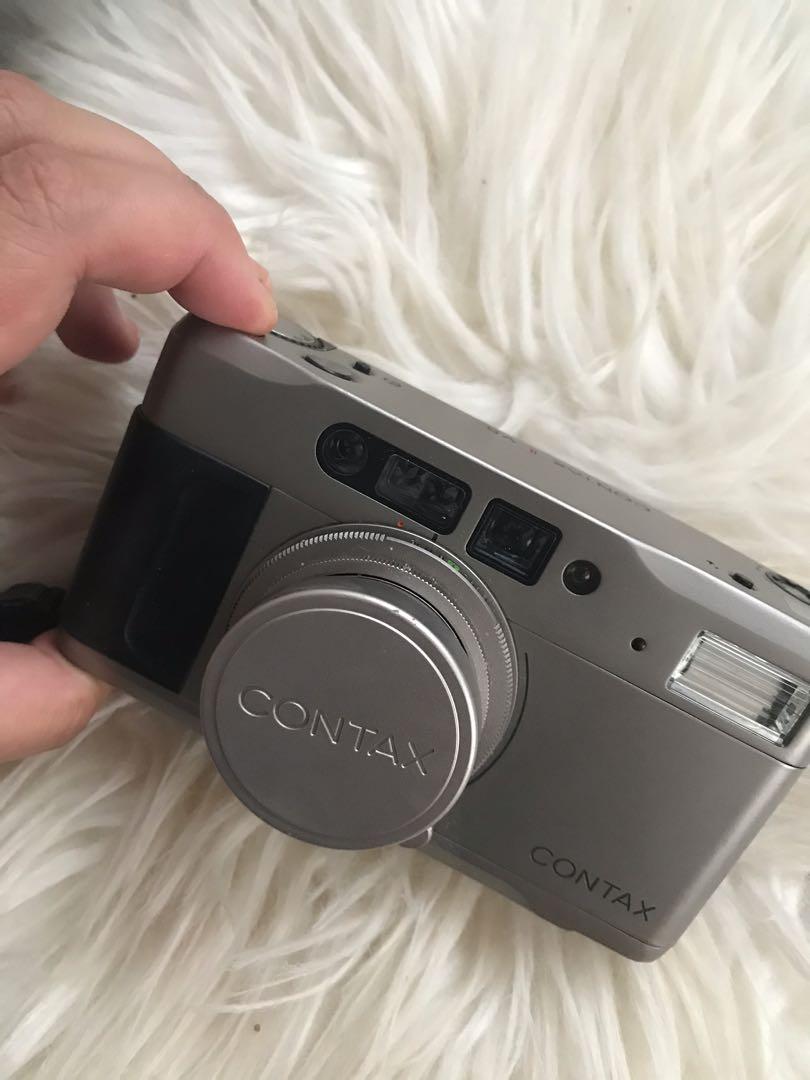 Contax TVS Film Camera with Freebies, Photography, Cameras on Carousell
