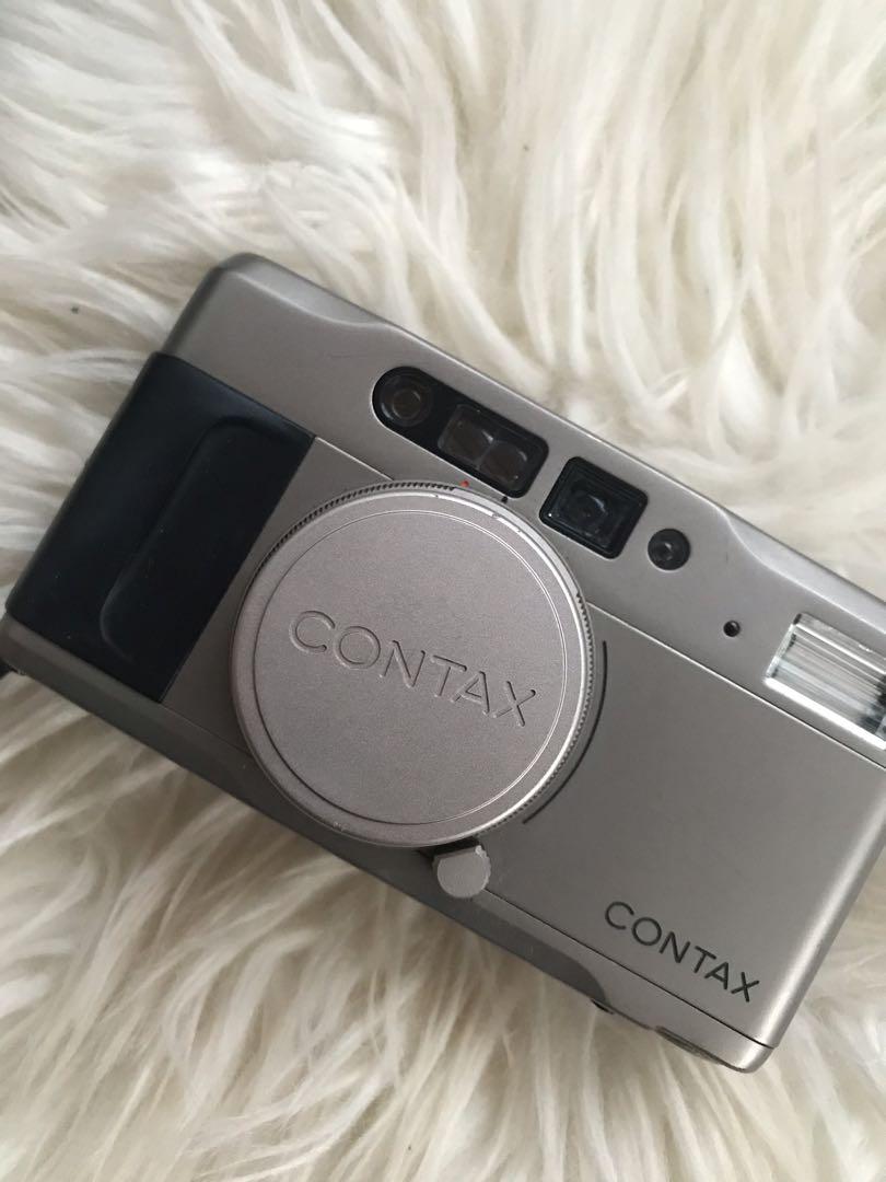 Contax TVS Film Camera with Freebies, Photography, Cameras on Carousell