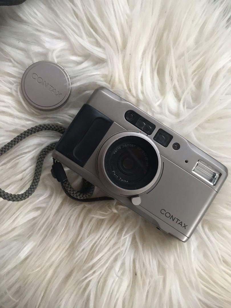 Contax TVS Film Camera with Freebies, Photography, Cameras on Carousell