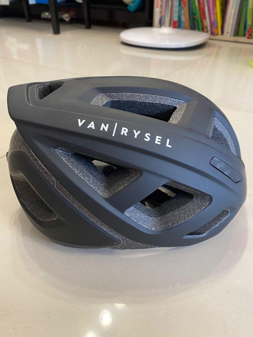 decathlon van rysel helmet sports equipment bicycles parts parts accessories on carousell