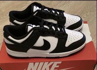 Dunk low white black