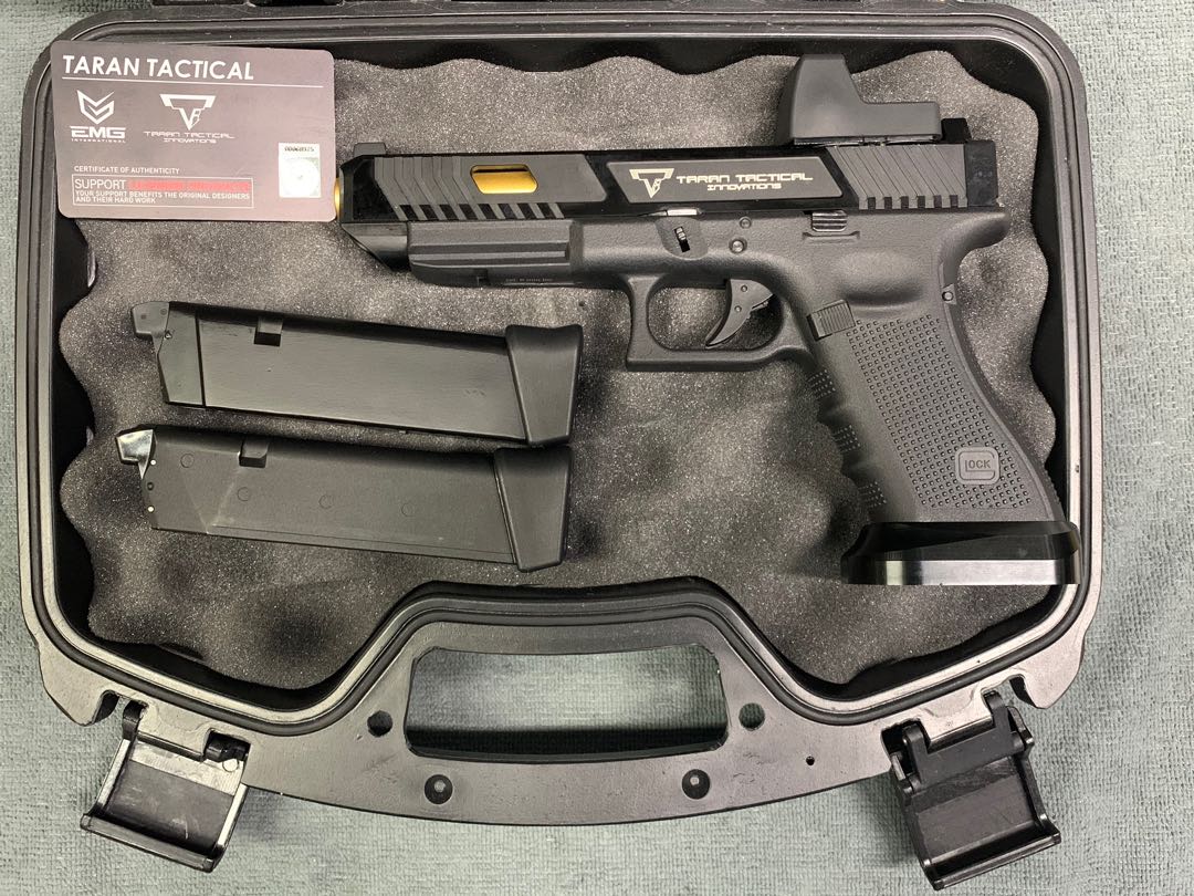 EMG TTI Glock34 JW2 airsoft gbb pistol on Carousell