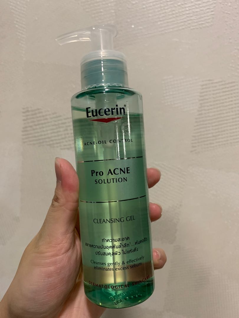 eucerin pro acne solution cleansing gel