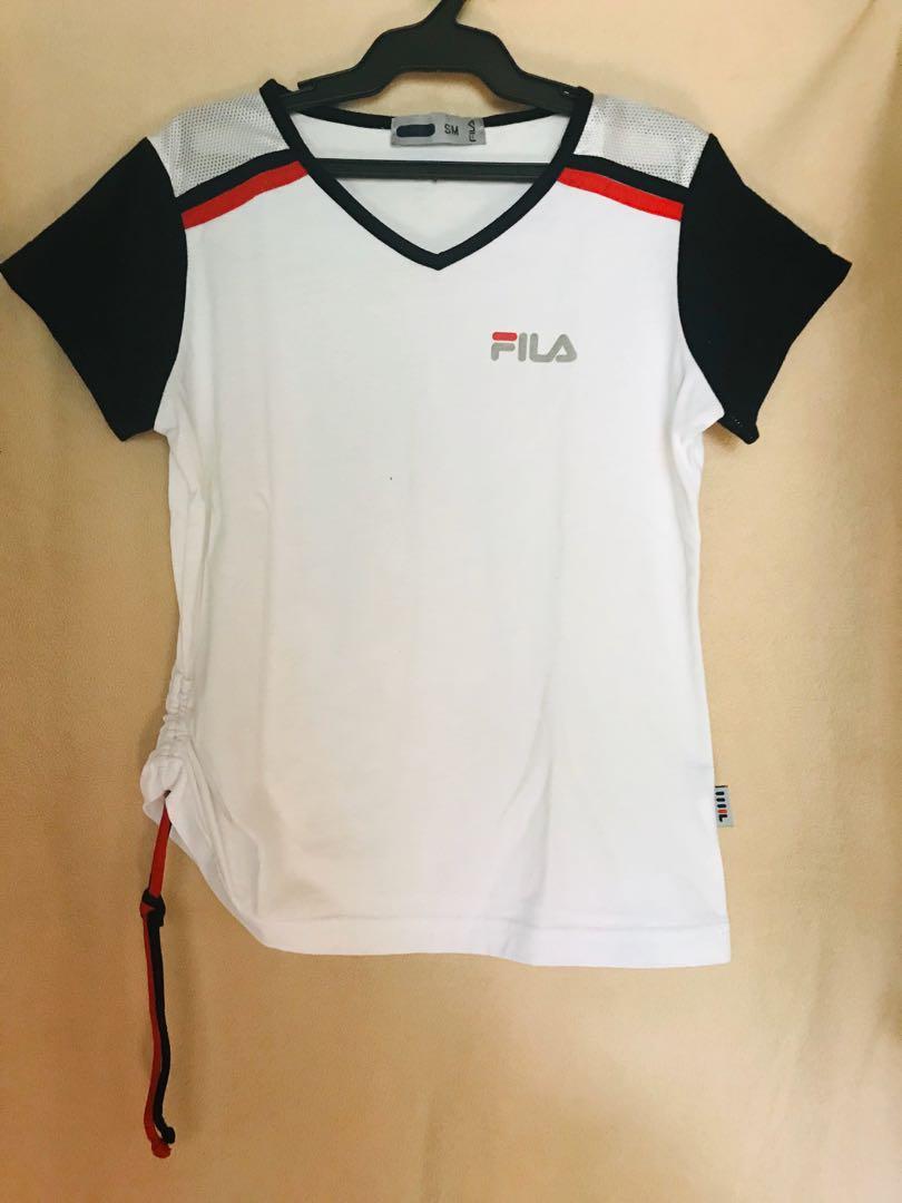 fila ruched top