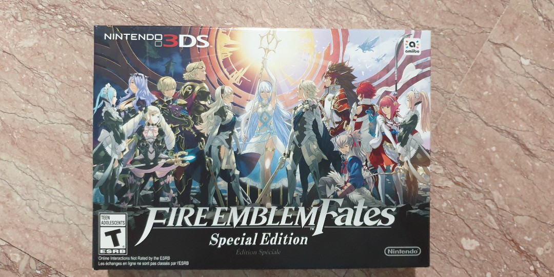 Fire Emblem Fates Special Edition Video Gaming Video Games Nintendo On Carousell