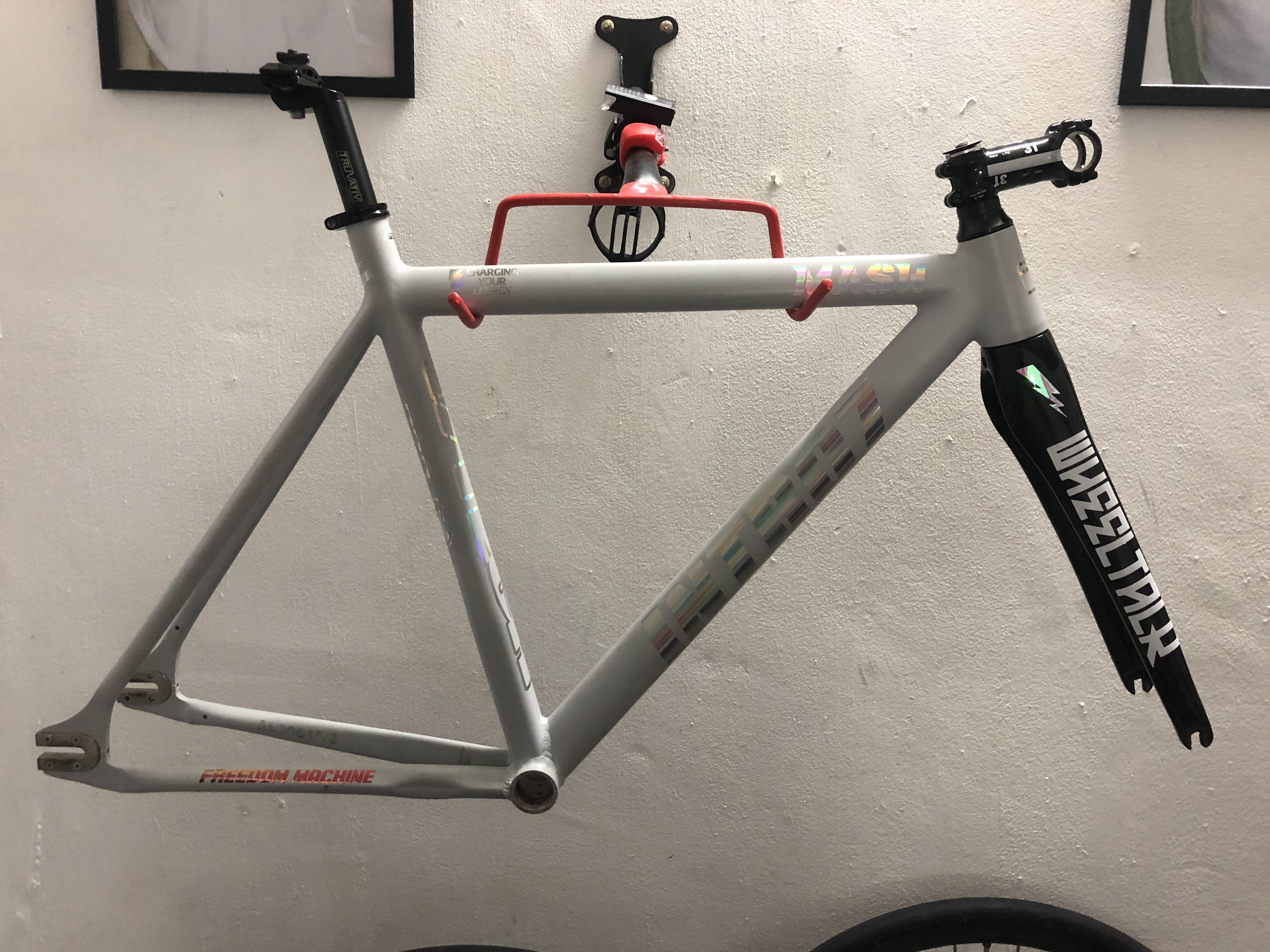 Fixed Gear Frameset Intro7 , Sports Equipment, Bicycles & Parts