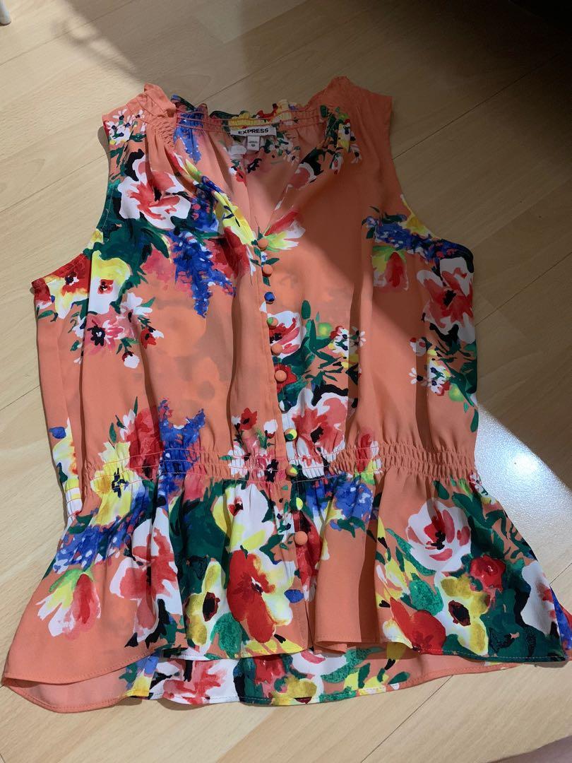 express floral top