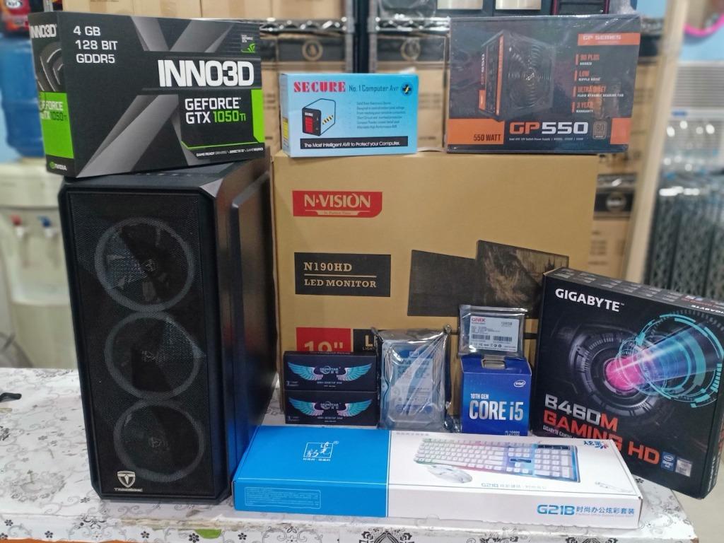 I5 10400 gtx 1050 ti sales