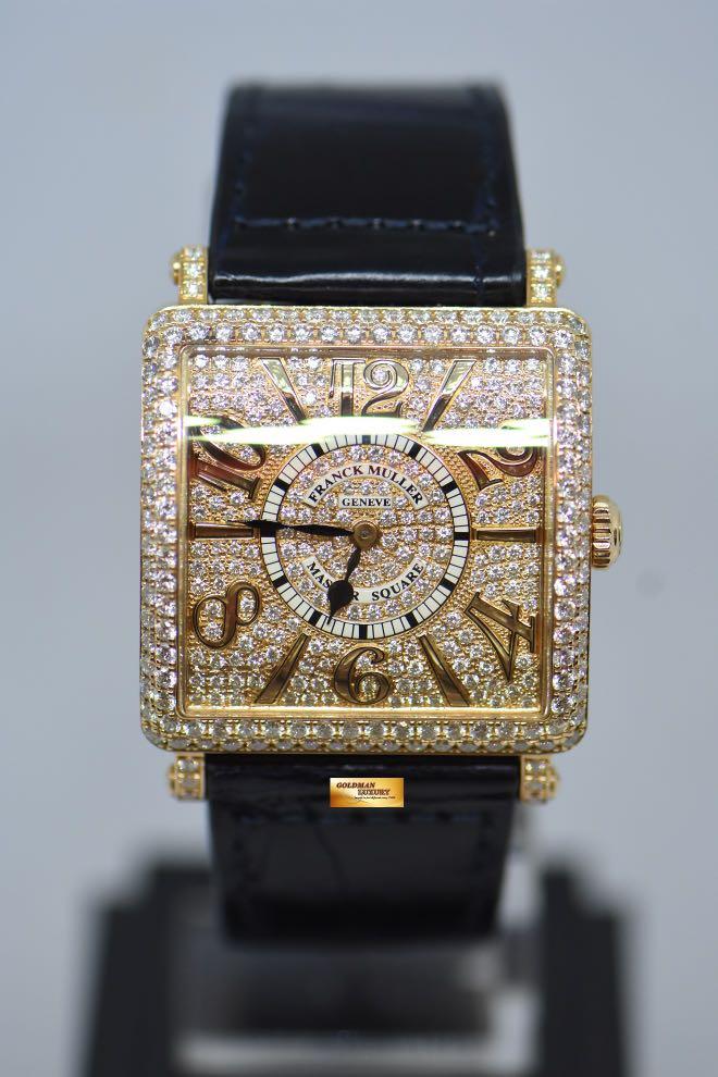 Franck muller rose outlet gold diamond