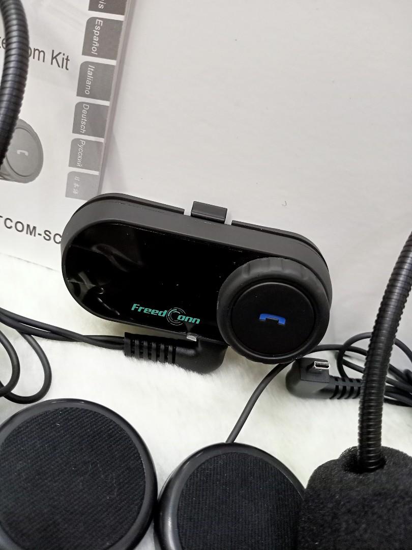 Freedconn TCOM-SC Motorcycle Bluetooth Headset Communication Systems ...