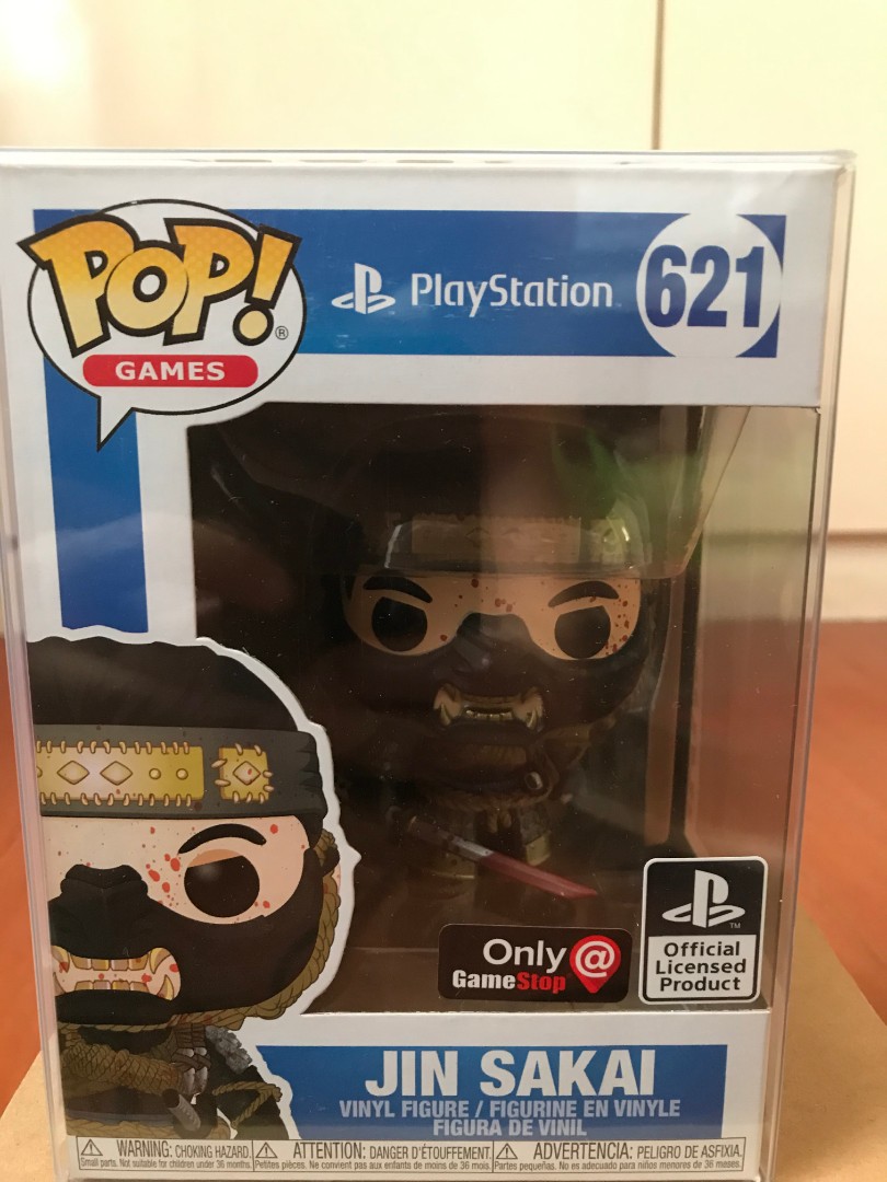 ghost of tsushima funko pop gamestop