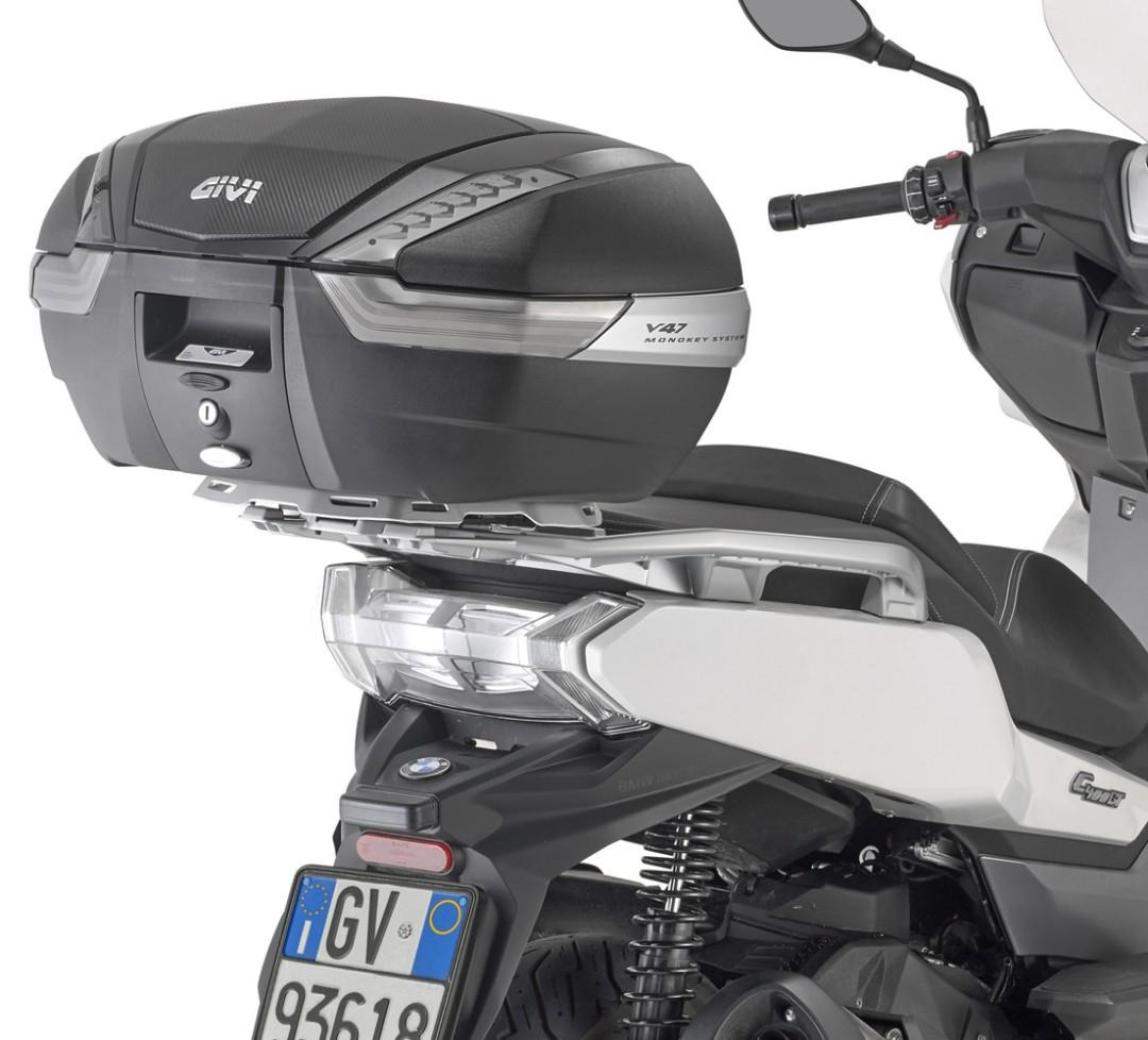 Motorrad Heckträger Für C400GT/C400X 2021-2024 - Alu Gepäckträger Mit Starker Ladefläche