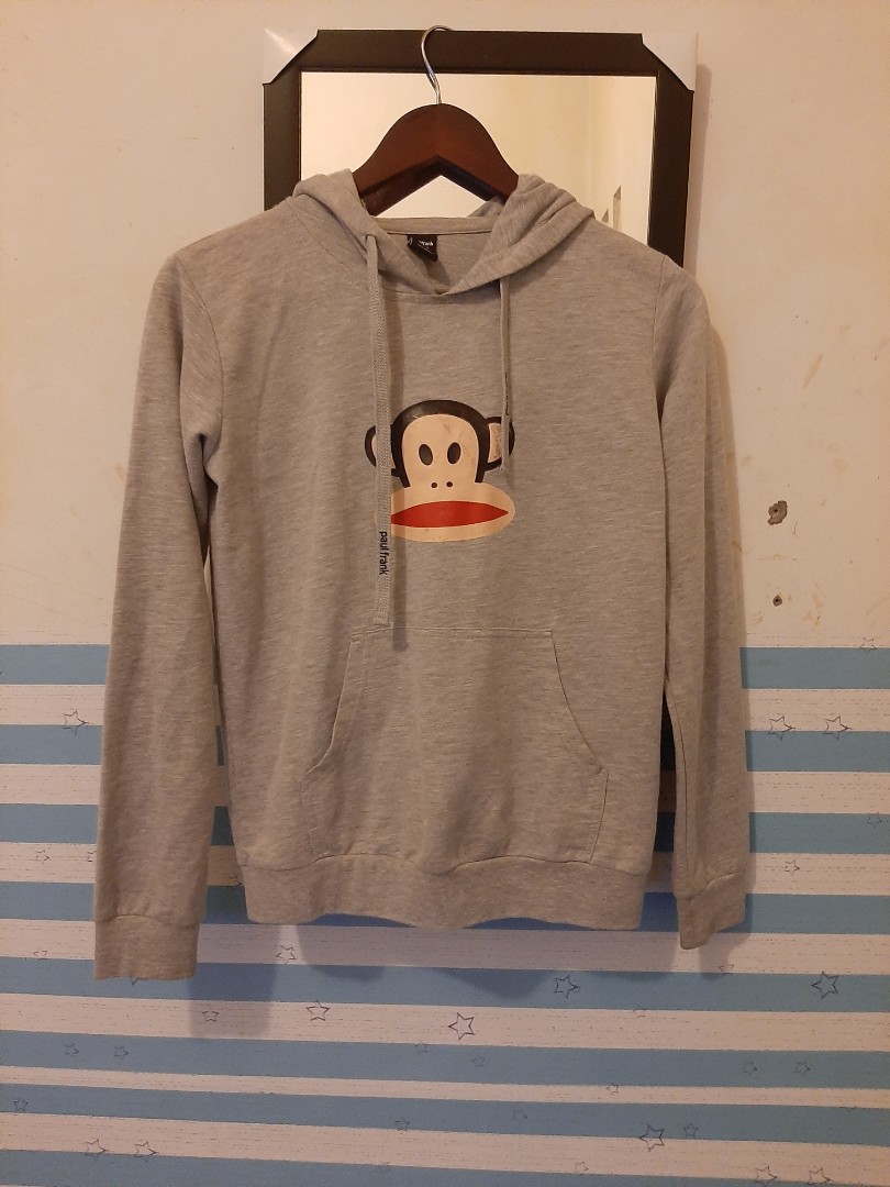 Hoodie Paul Frank Original 100 Fesyen Pria Pakaian Atasan di