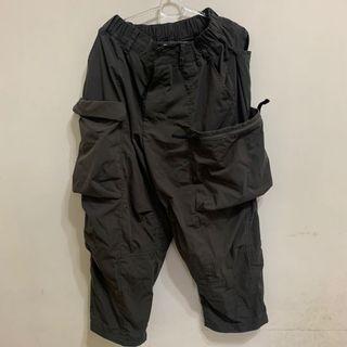 Hoops MP-02 wide cargo pants 褲子 灰色1號