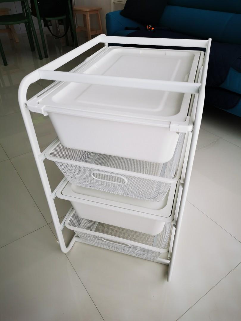 IKEA ALGOT storage drawers (used), Furniture & Home Living, Furniture