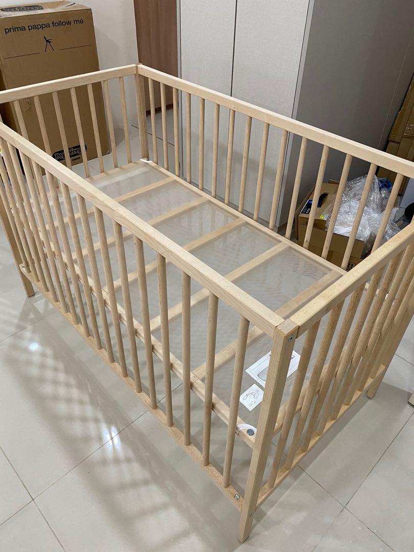 Ikea baby cot, Babies & Kids, Baby Nursery & Kids Furniture, Cots ...