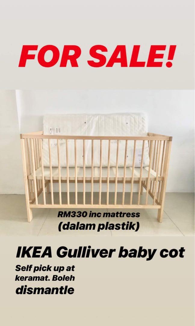 IKEA BABY COT (GULLIVER), Furniture & Home Living, Furniture, Bed