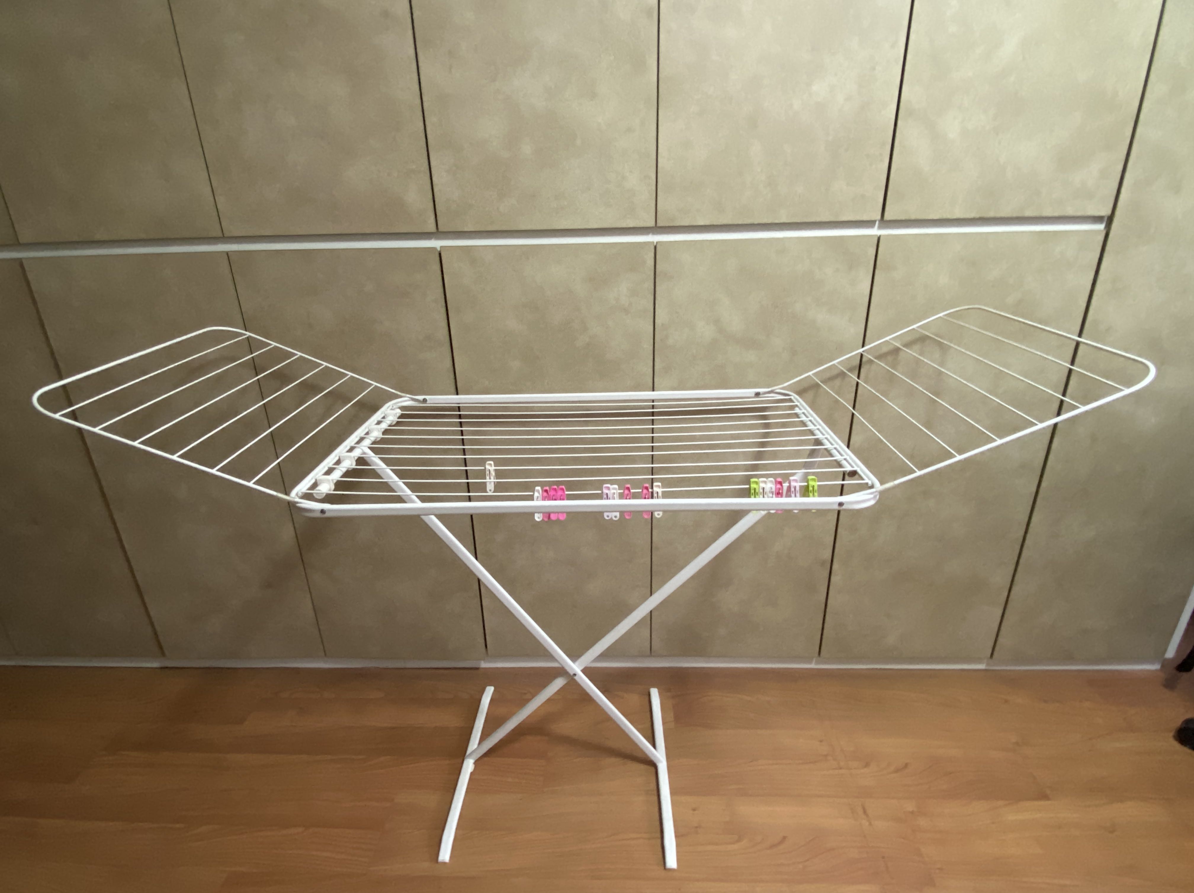 IKEA MULIG drying rack white, Furniture & Home Living, Furniture