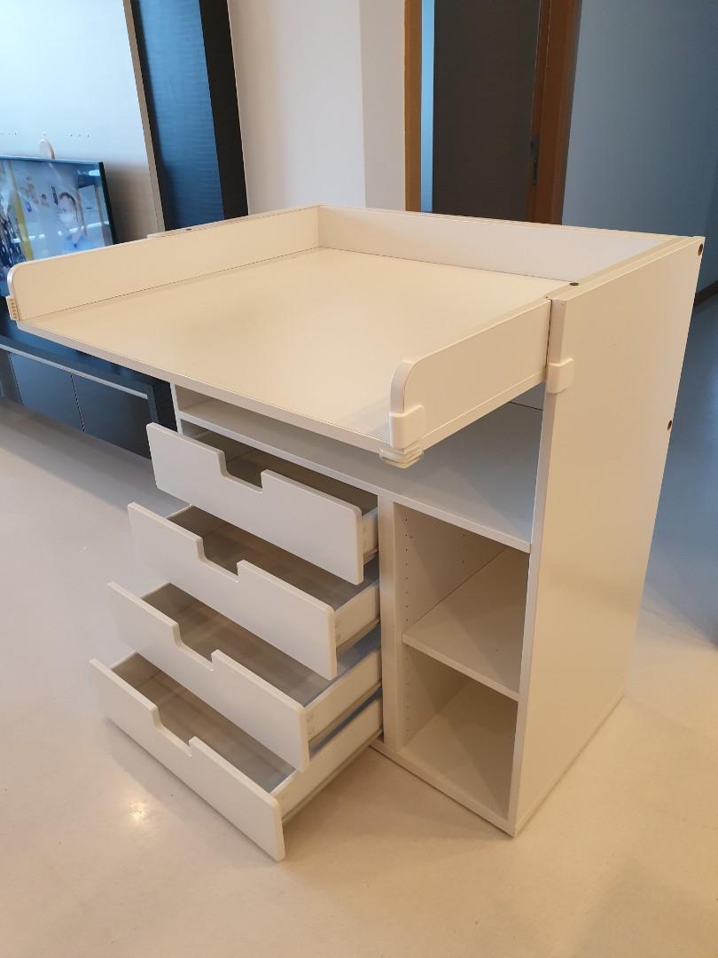IKEA Stuva Baby Changing Table, Furniture & Home Living, Furniture, Tables & Sets on Carousell