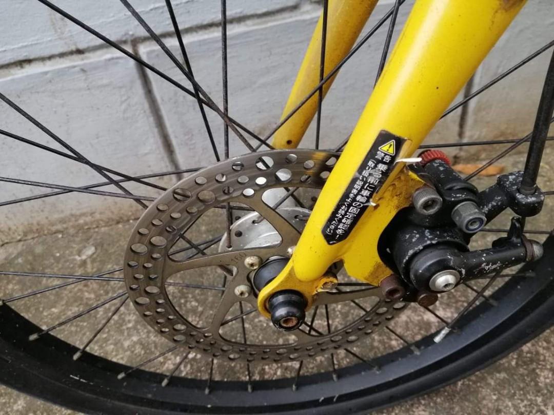 JAPAN SURPLUS BIKE (Category: Bicycles) located in Rizal. Submitted by jamaica.delada.bautista (Listing ID 1073739431, Image 3). Description: GUTTA BIKE ✅ JAPAN SURPLUS ✅ SIZE 20 WHEELSET ✅ 4 SPEED NEXUS INTERNAL ✅ WITH FRONT RACK ✅ DISK BREAK FRONT WHEEL ✅ ALLOY FRAME ✅ GOOD CONDITION.