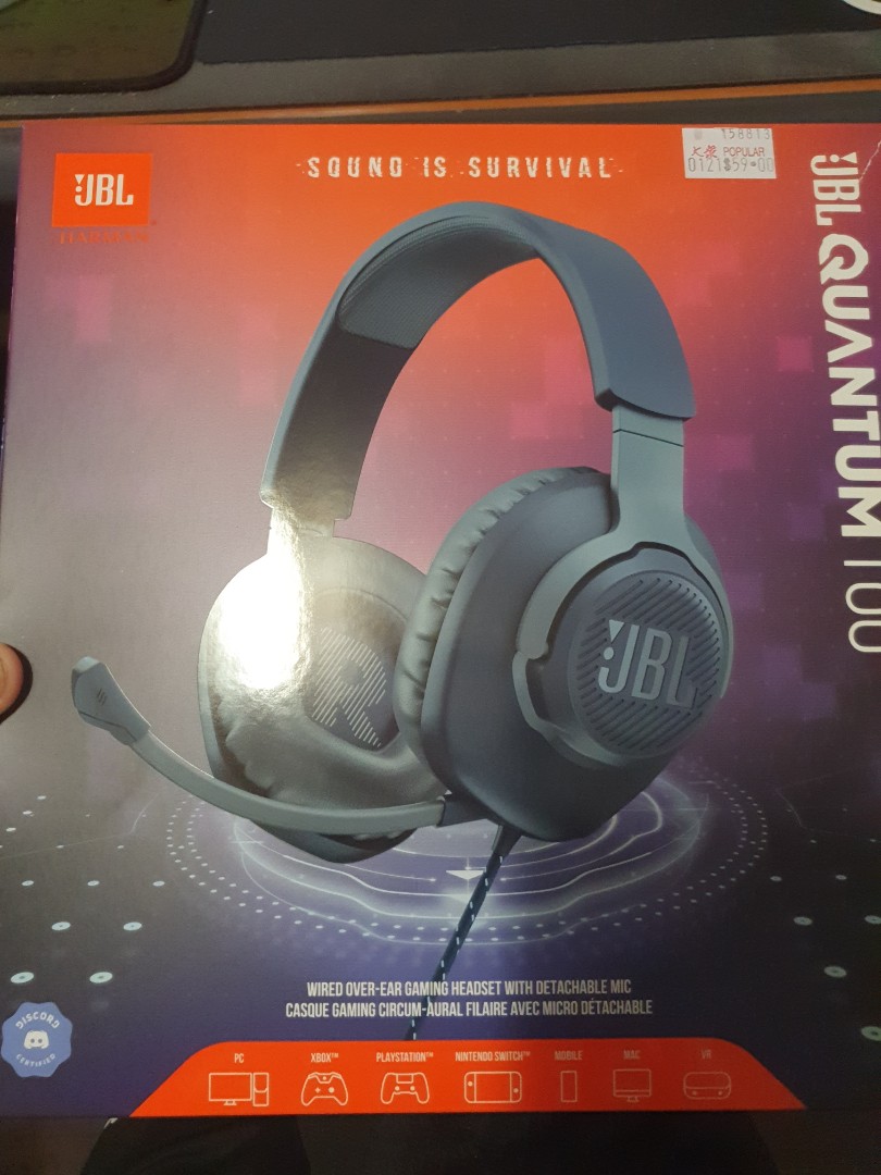 jbl headphones quantum 100