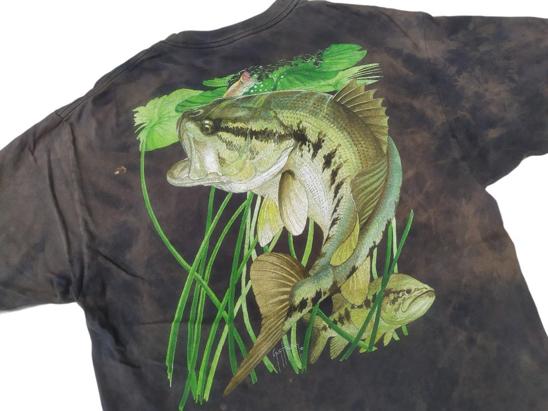 Kaos vintage tie dye guy harvey, Fesyen 