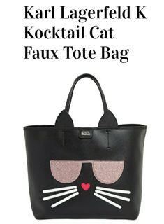 Karl lagerfeld tote bag